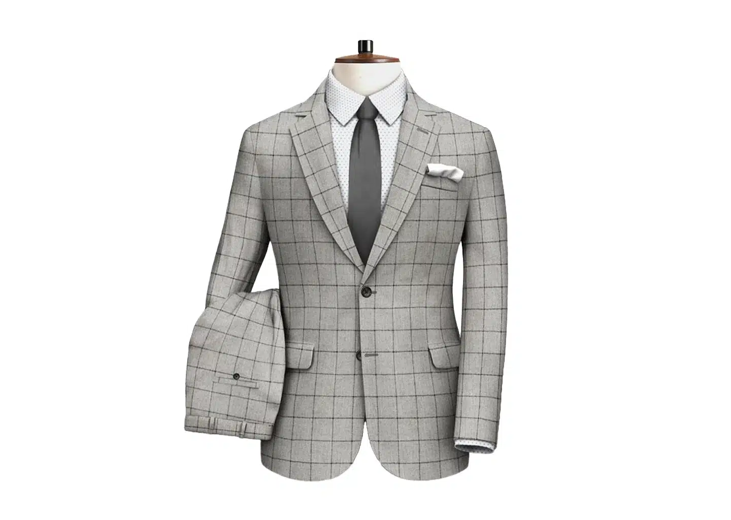 Graue Anzug