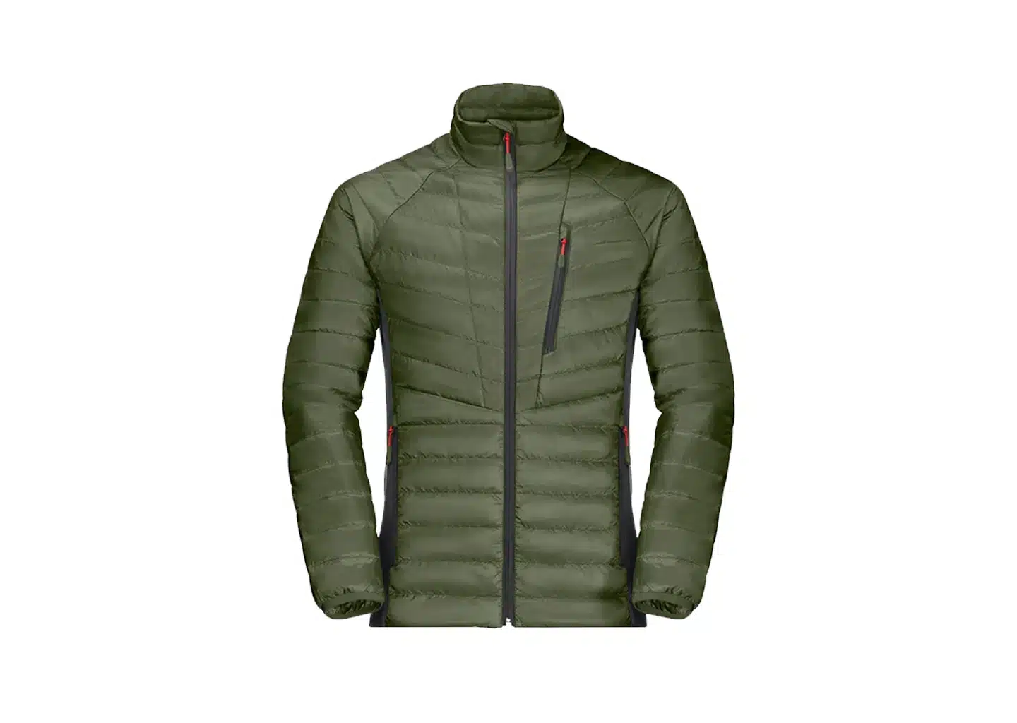 Herren Quilted Winterjacke – Grüne