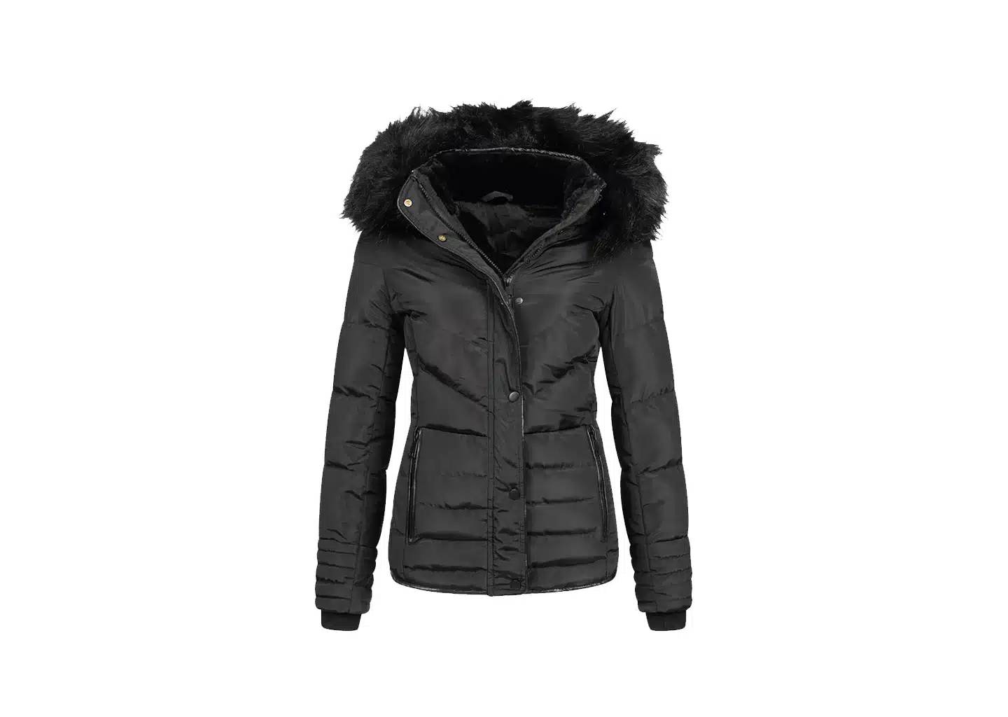 Schwarz Skijacke Damen 