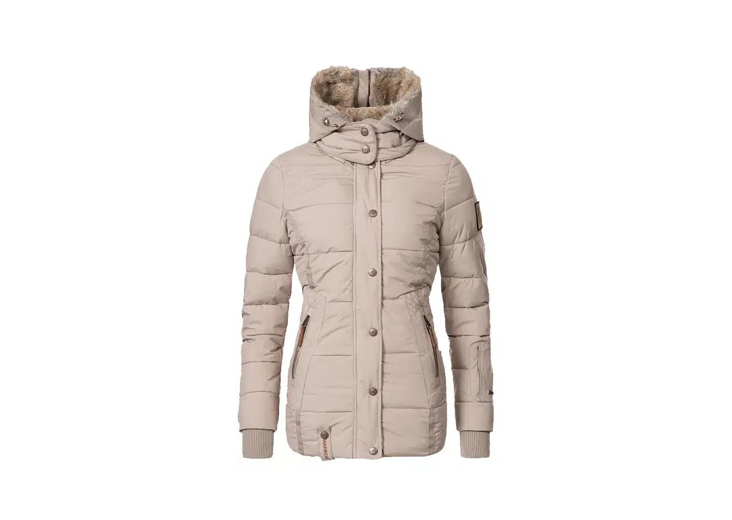 Winter Daunenjacke Damen – Steppjacke Beige