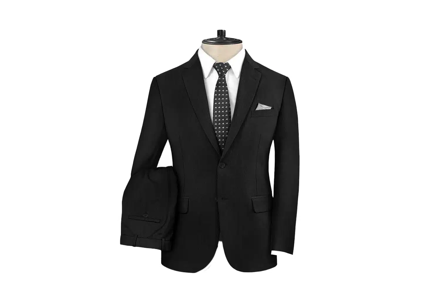 Herren Anzug Schwarz