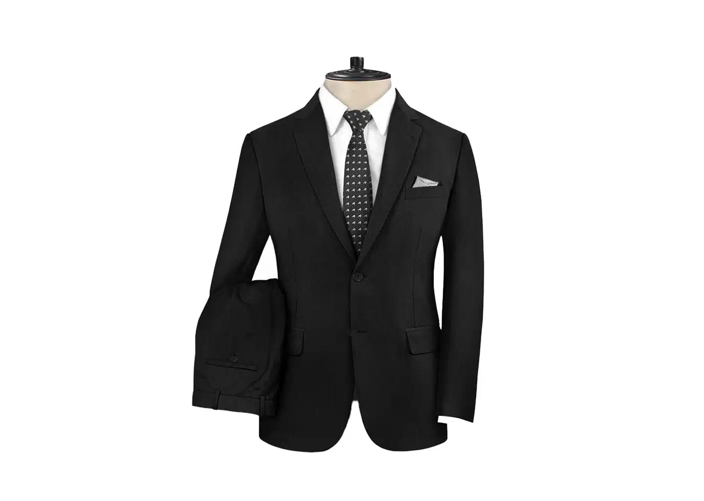 Formal Schwarz Anzug