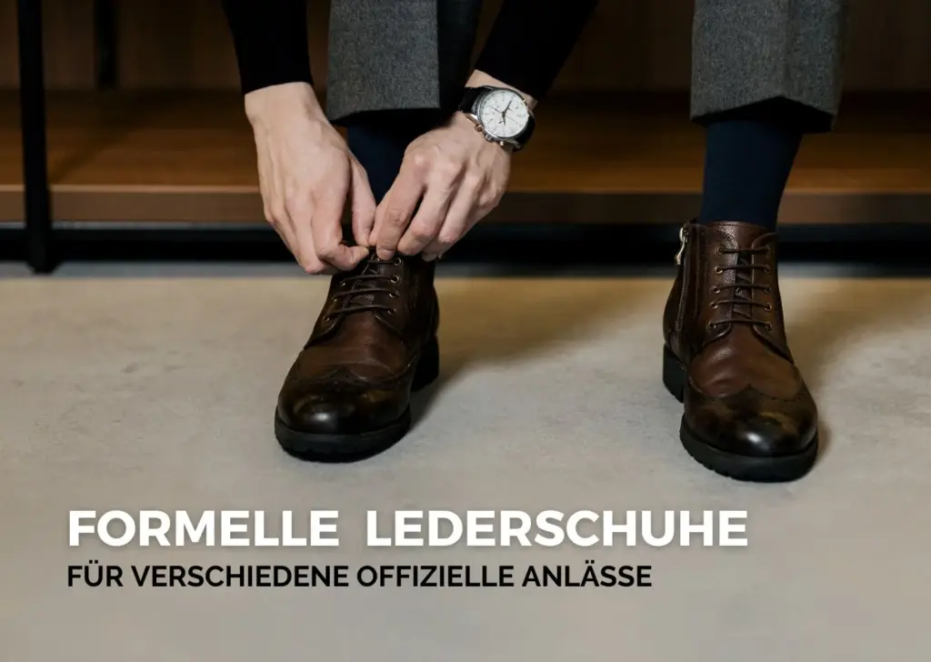Formelle Lederschuhe Männer für verschiedene offizielle Anlässe