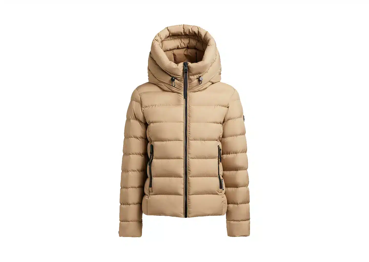 Adeva Matt beige daunenjacke damen
