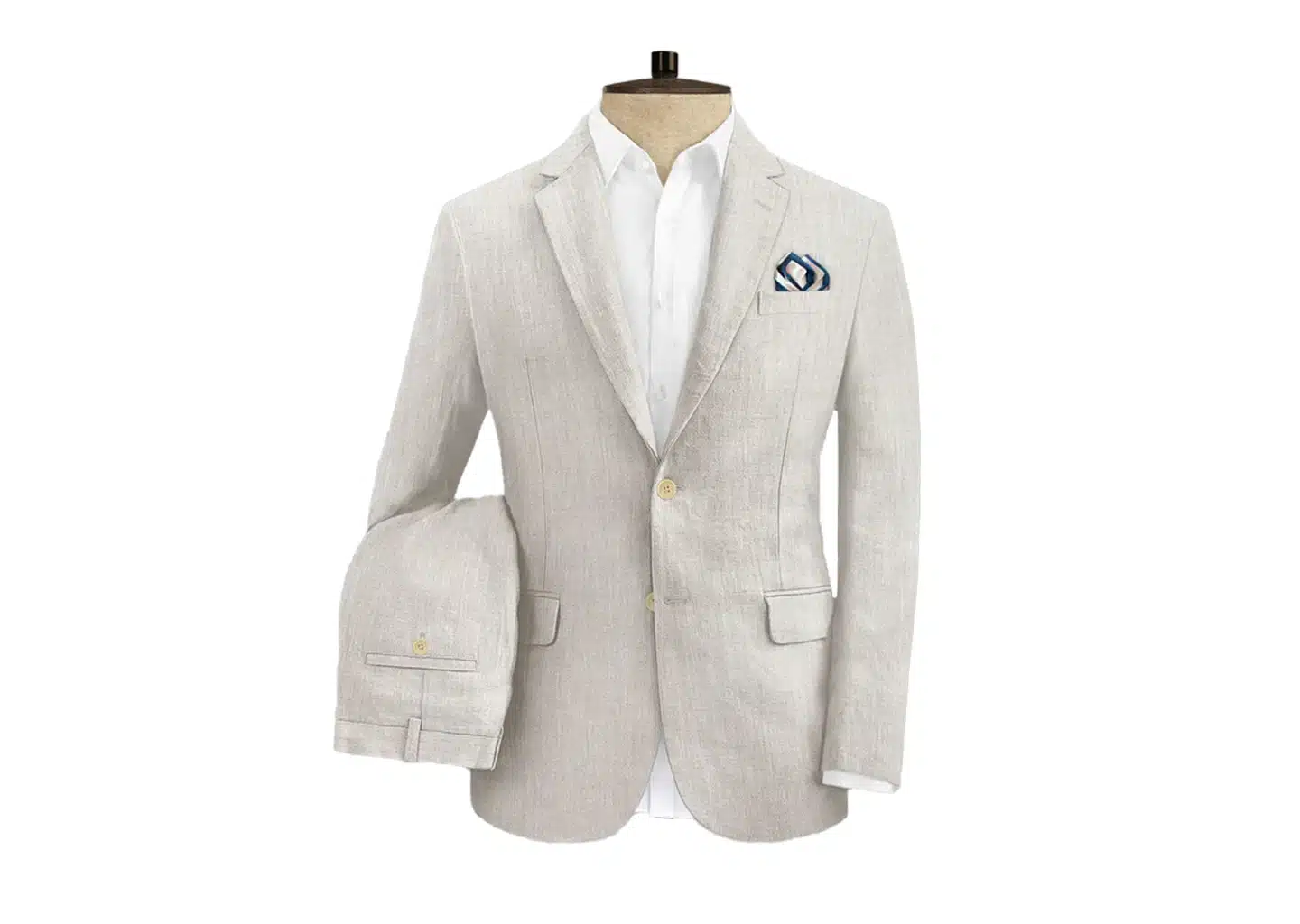 Beige Zweireiher Herren im Winterthur