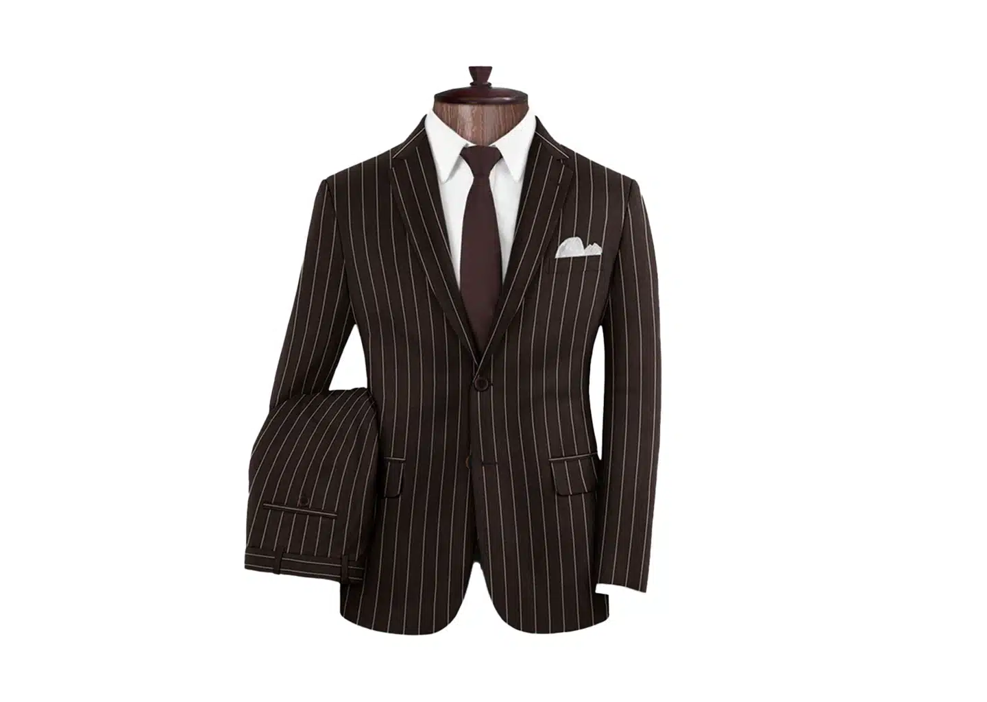 Brauner Karoanzuge Herren