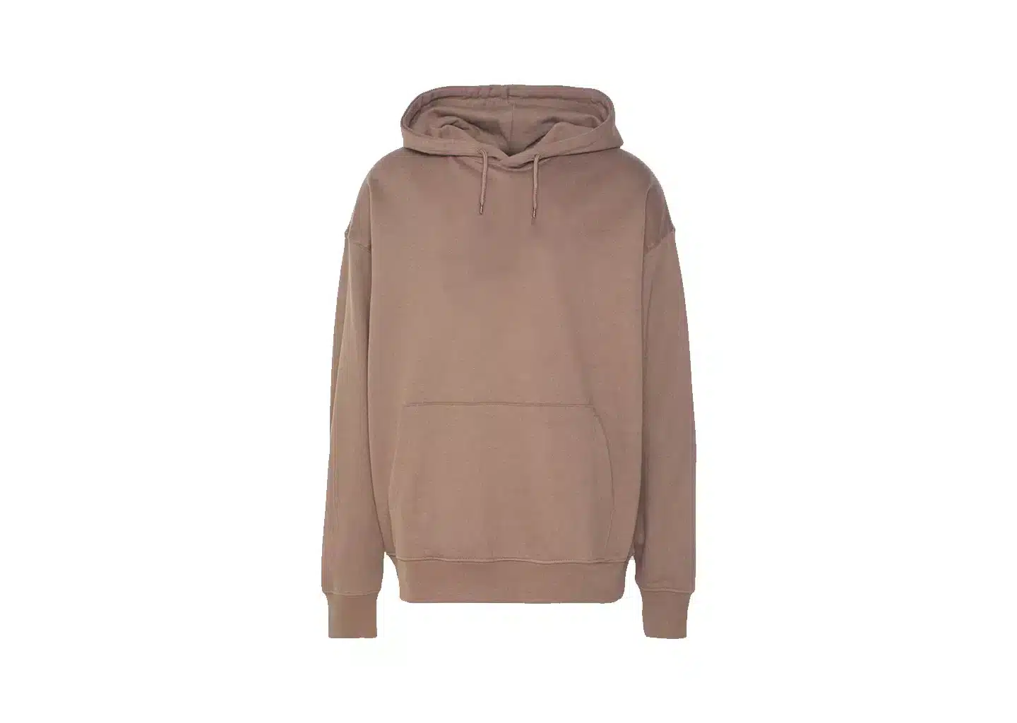 Einfacher Brauner Hooded top