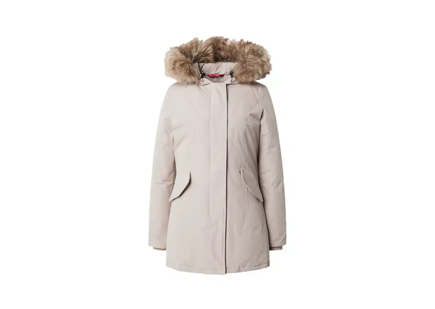Damen Parka Winterjacke/beige
