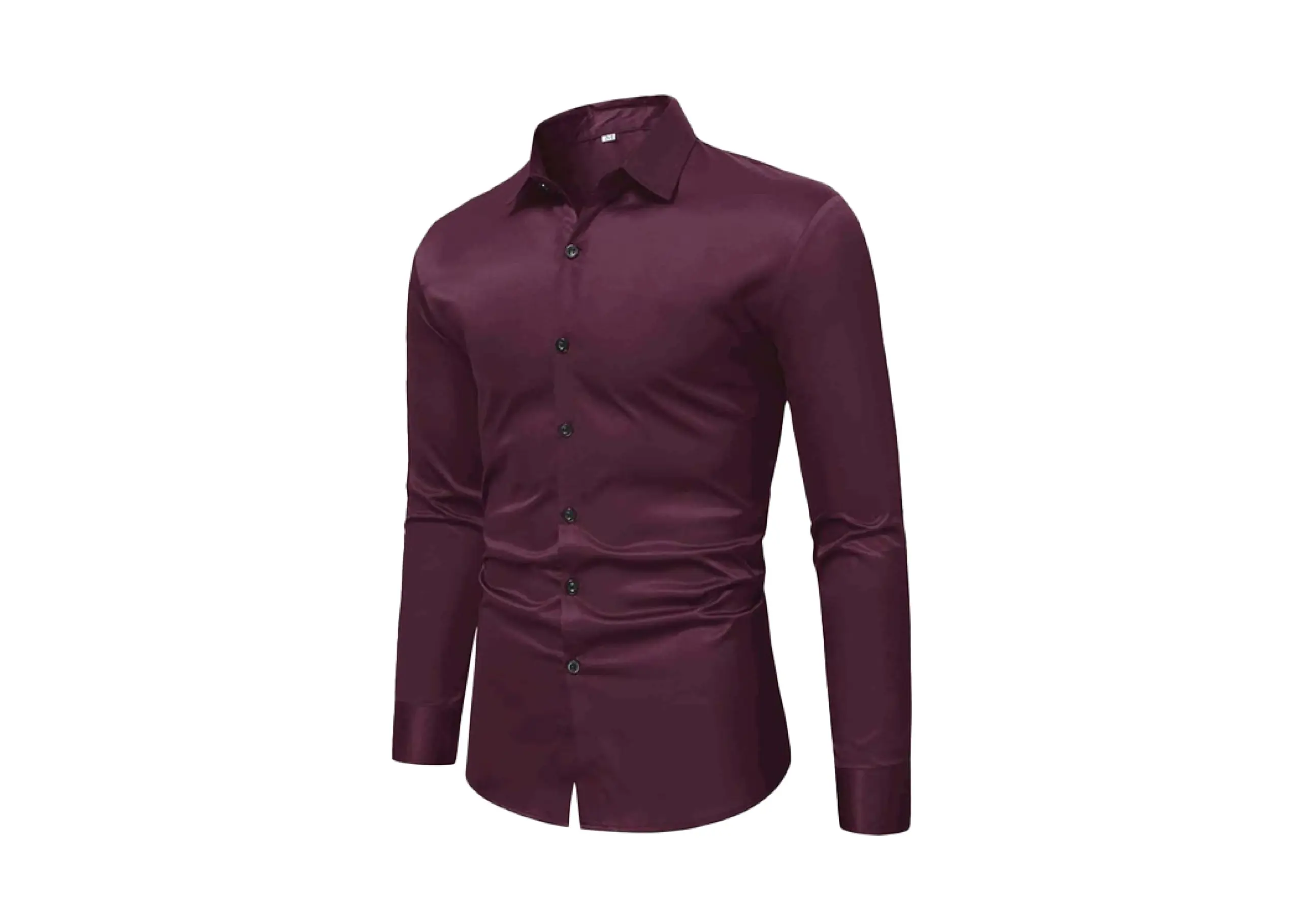 Langärmeliges Slim Fit Hemd Herren