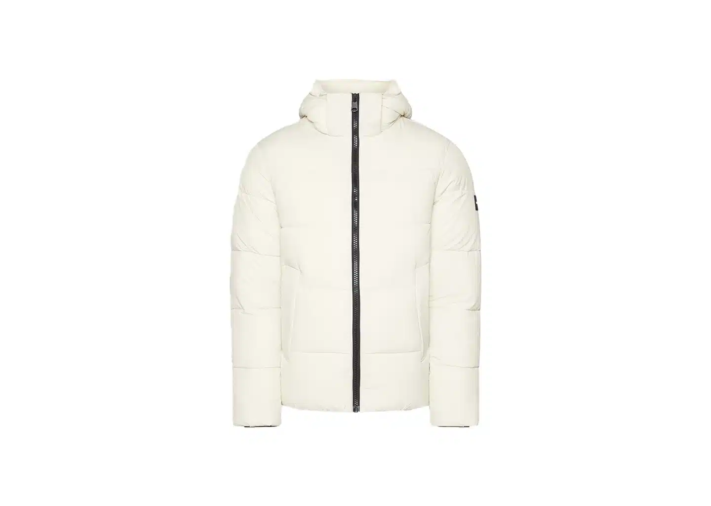 ​Weiße Steppjacke Herren – Winter-Outwear​