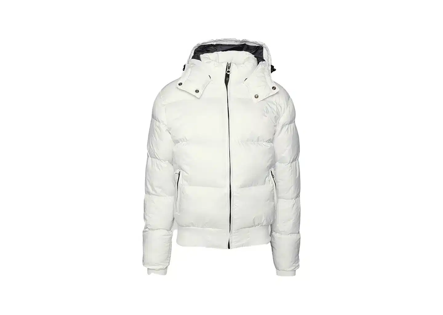 Weisse Winterjacke – Bomber Jacket