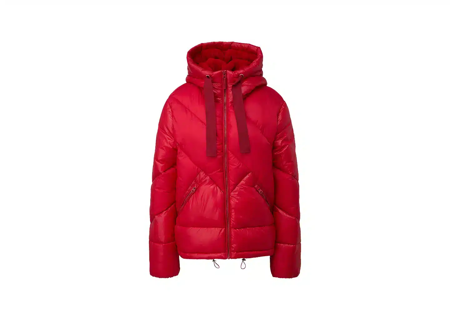 Warme Winterjacke Red für Damen