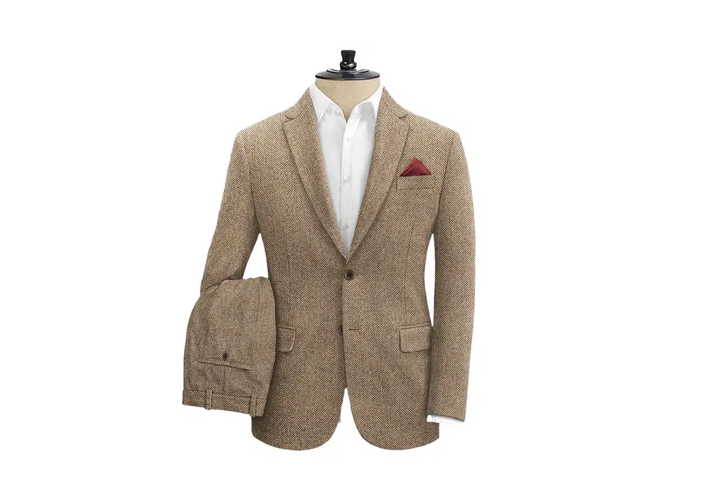 Hochzeitsanzug Beige Herren