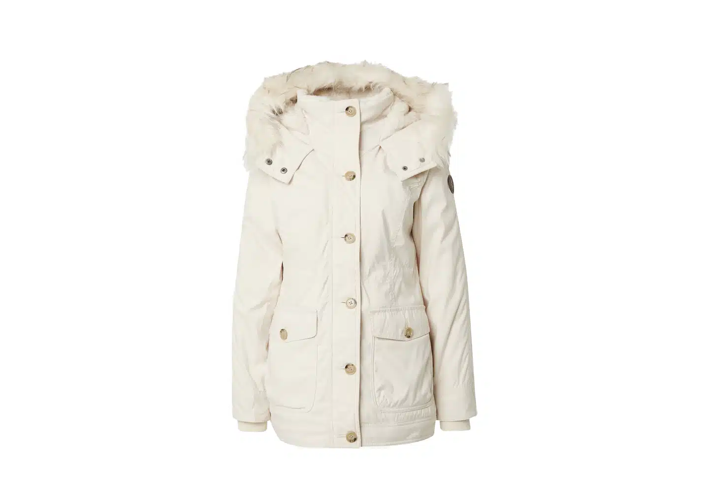 Beige Warme Jacke (Winter parka)