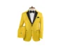 gelber Gesellschaftsanzug