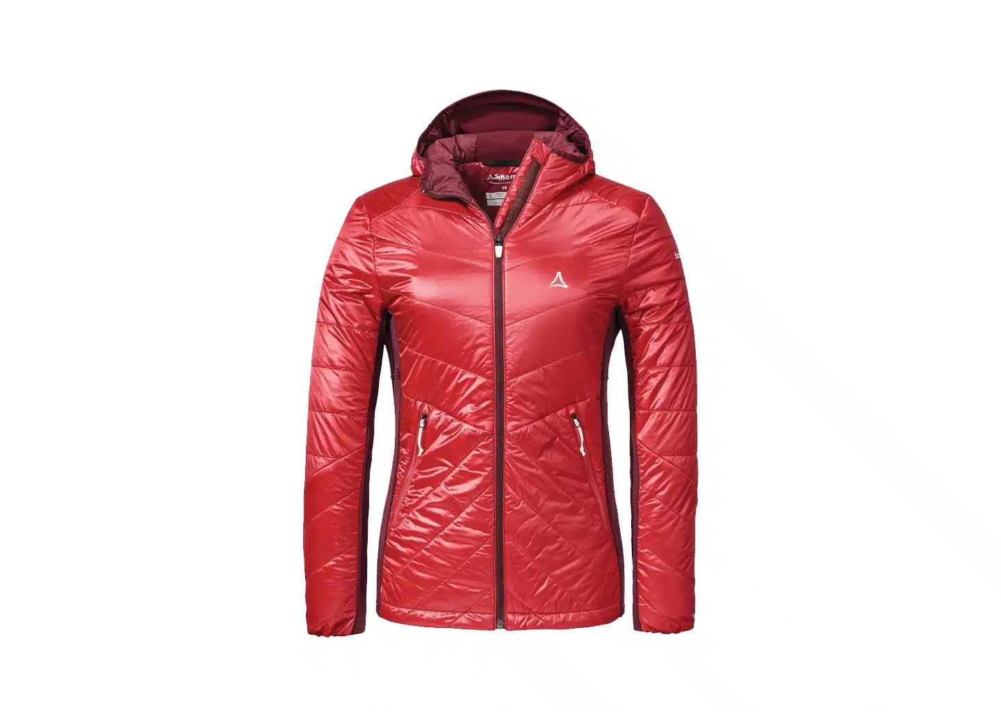 Rote Winterjacke