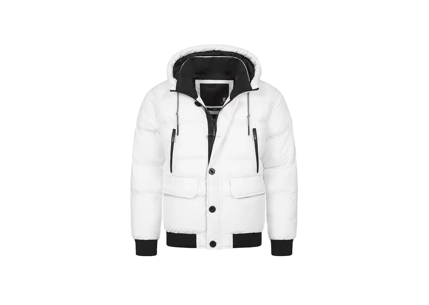 Weise Schneejacke Herren mit Fellkapuze