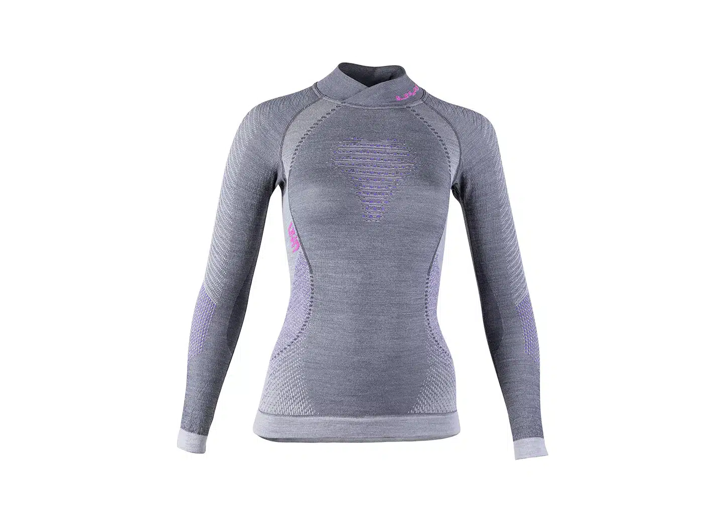 UYN Lady Fusyon Uw Grau Basisschicht Shirt