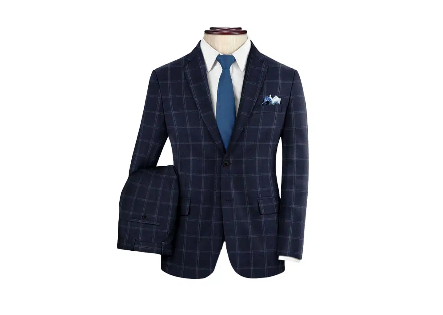 Leinenanzug blau bei Brandmarkt outlet store in Grüzepark Winterthur