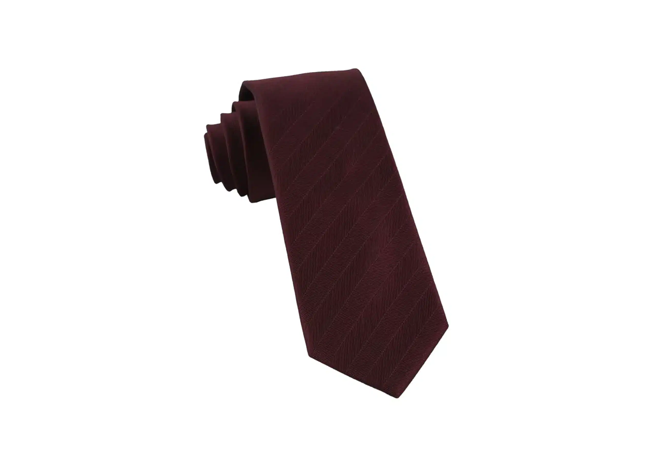 Wine Satin Port Royale Krawatte