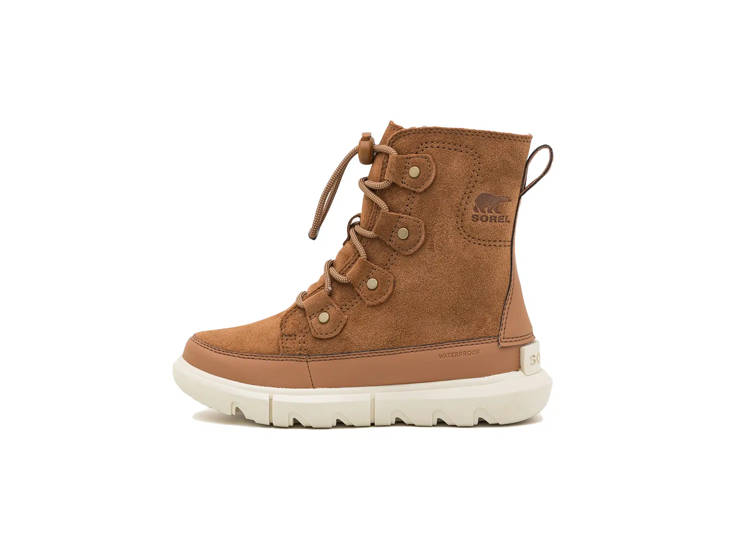 Warme Winterboots Braun Kinder