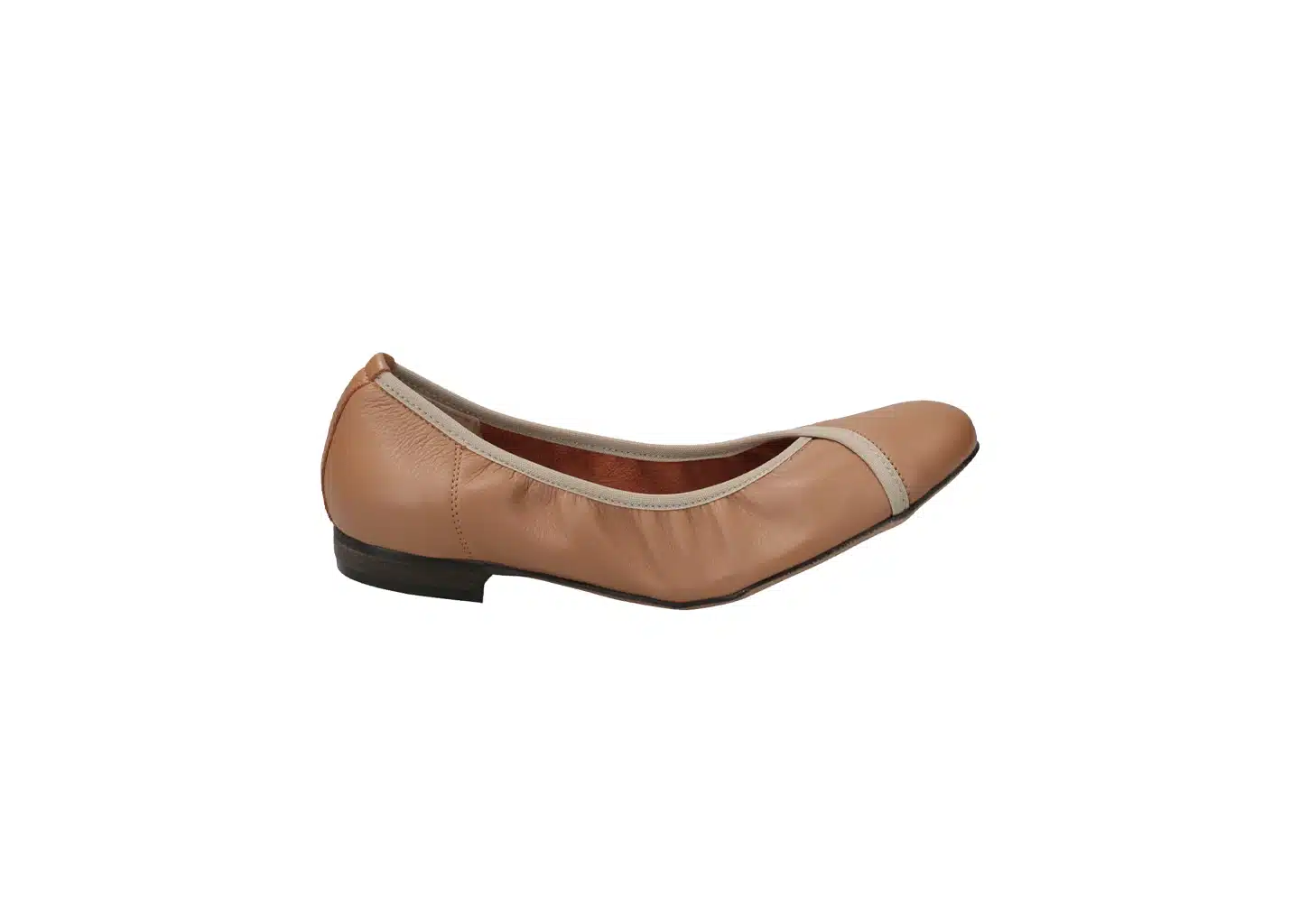 Donna Carolina Ballerinas Braun