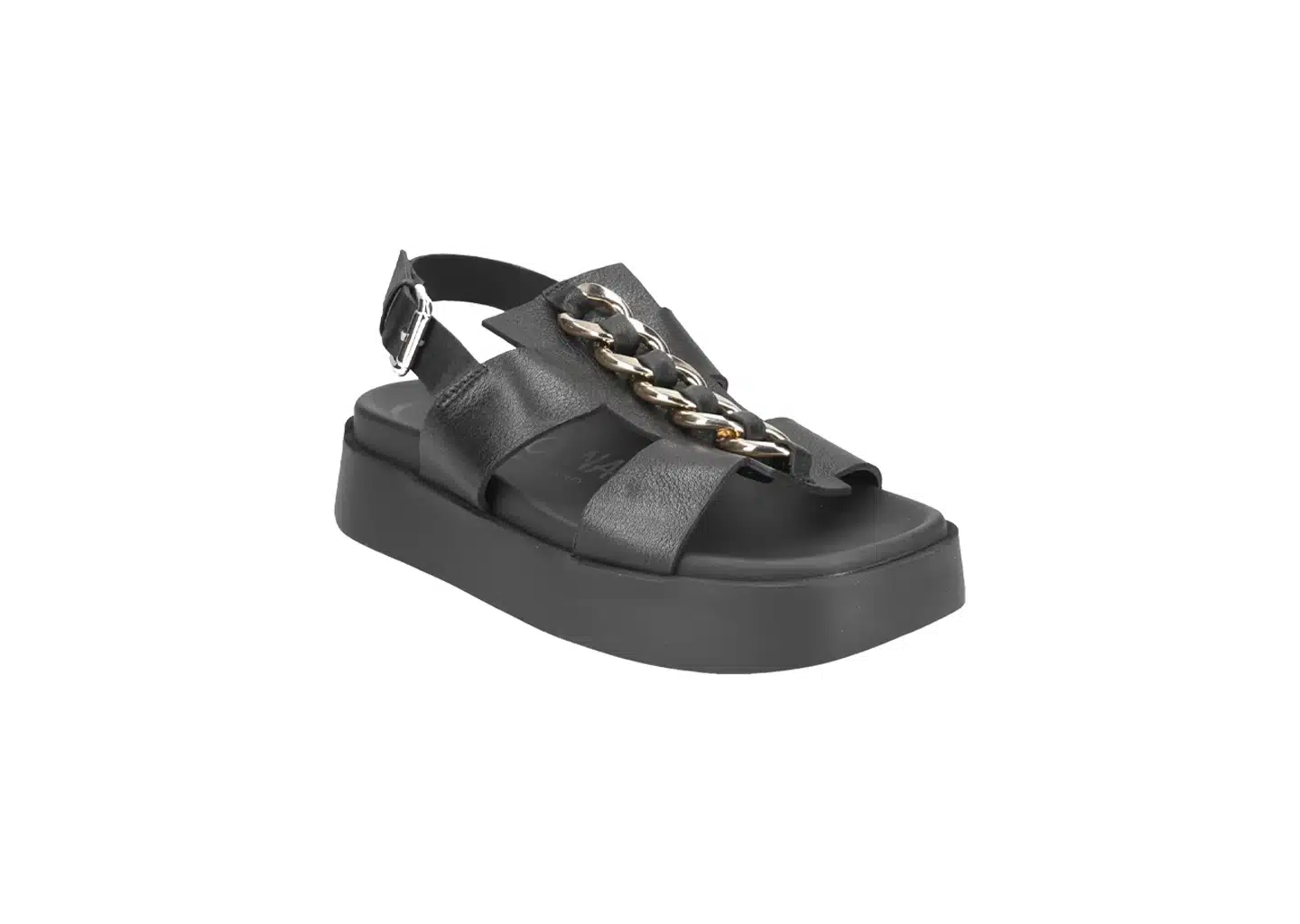 Donna Carolina Plateausandalette Schwarz