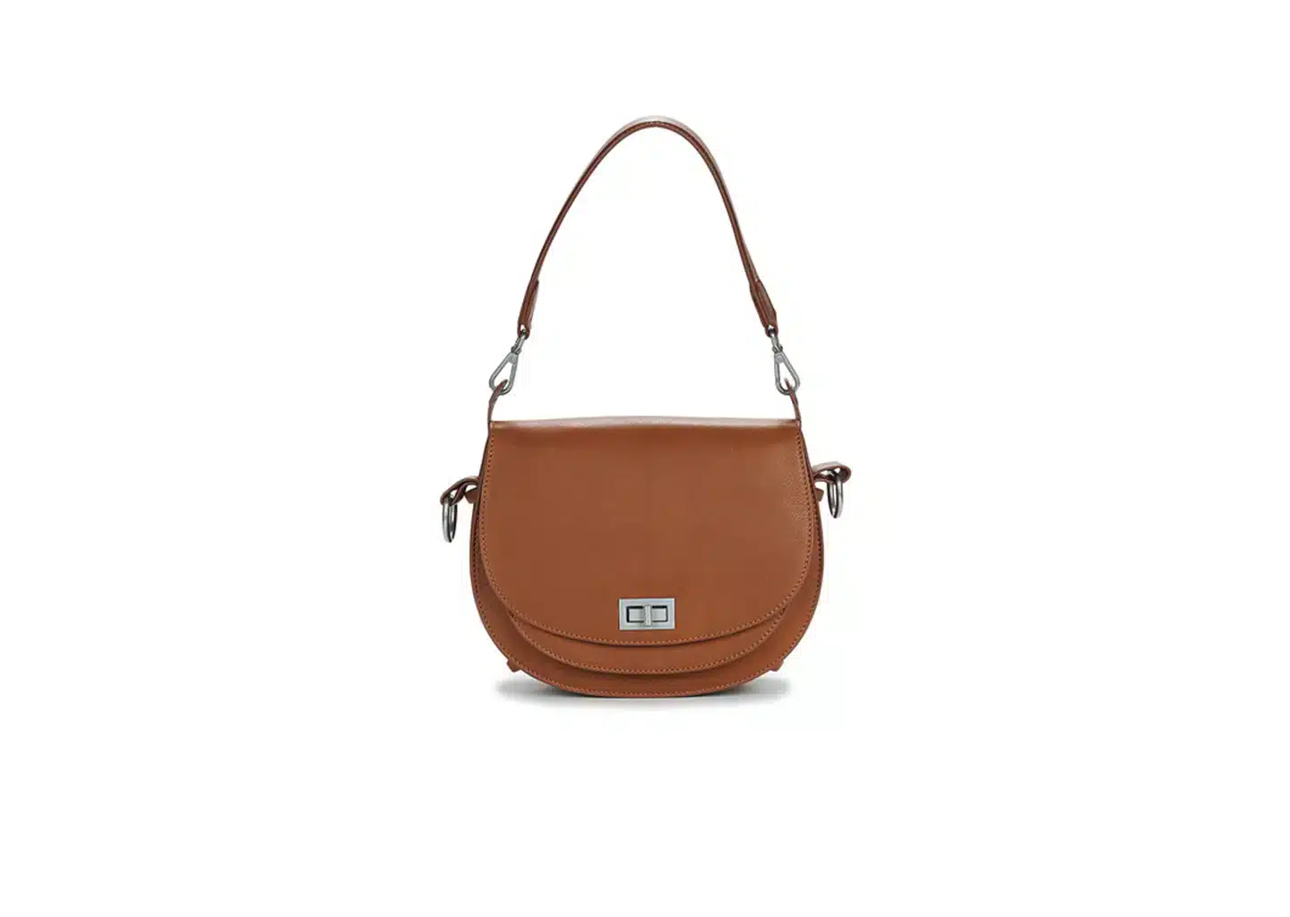 Camel Leather The Waiter IKKS Saddle Tasche