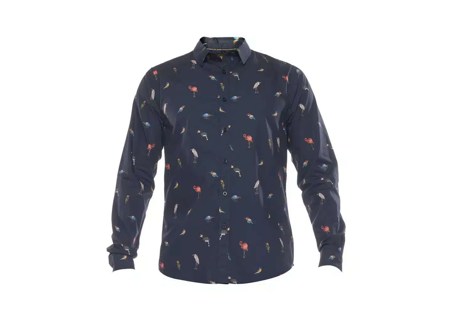 le temps des cerises bedrucktes Herrenhemd