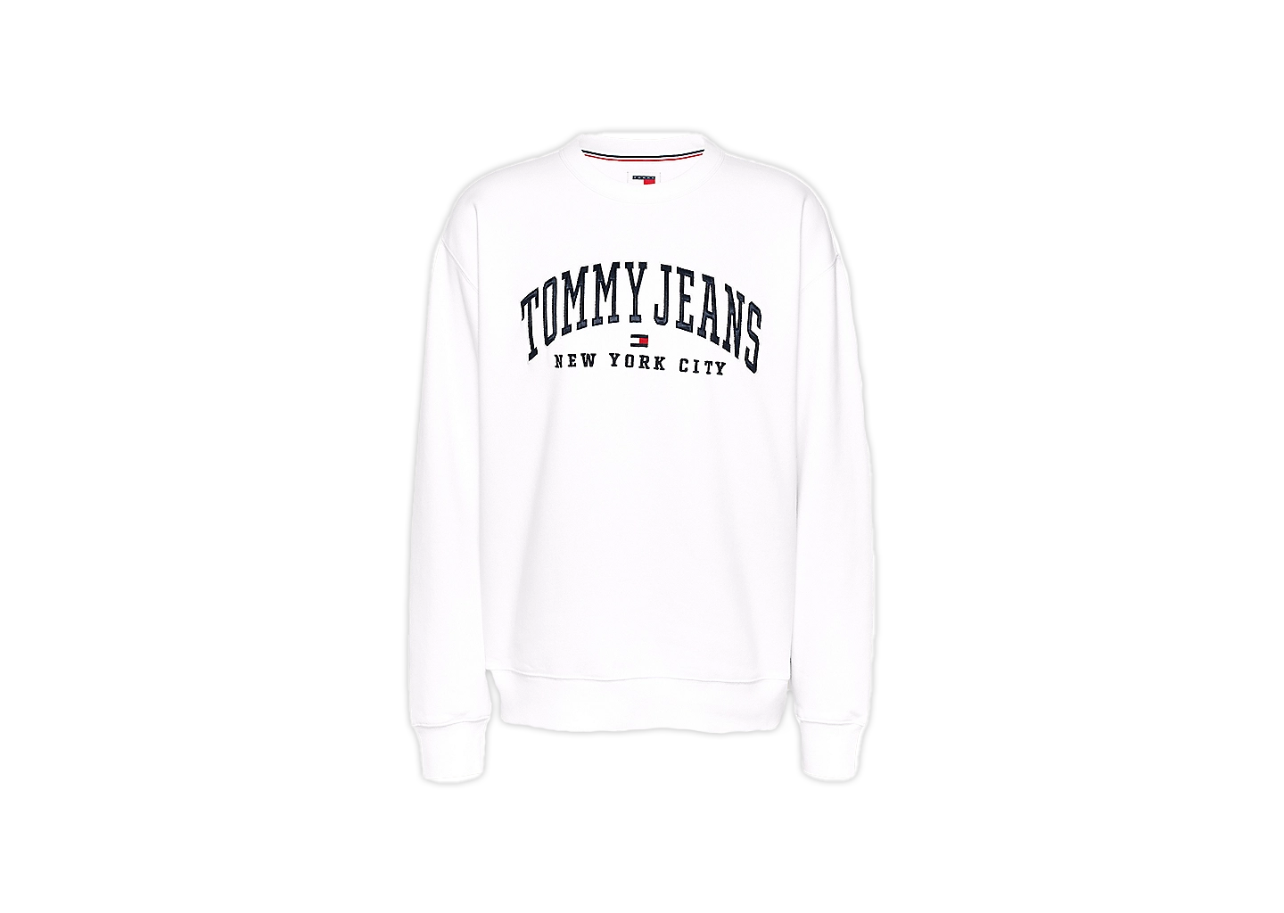 VARSITY CREW Neck- Sweatshirt – silver grey