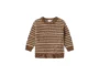 Braun und creme gestreifter Name It Pullover Kinder im BrandMarkt Outlet